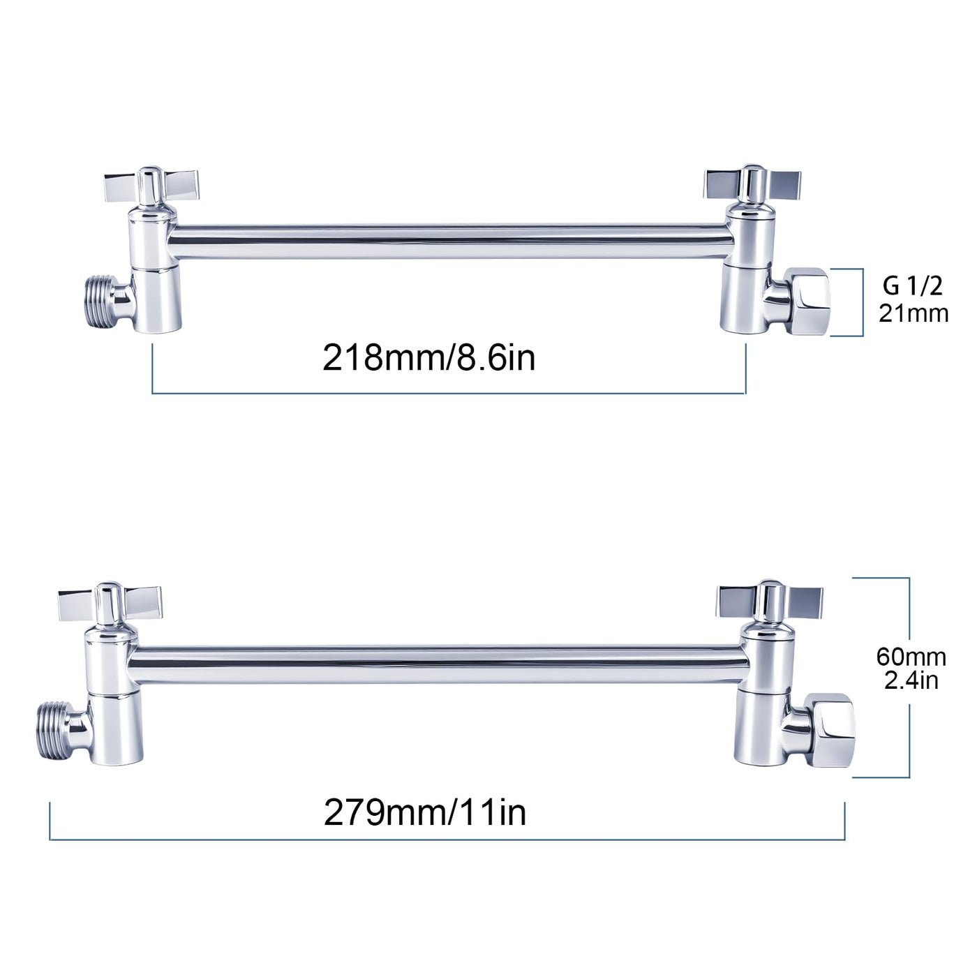 RLKDKJ 9-inch Shower Extension Arm