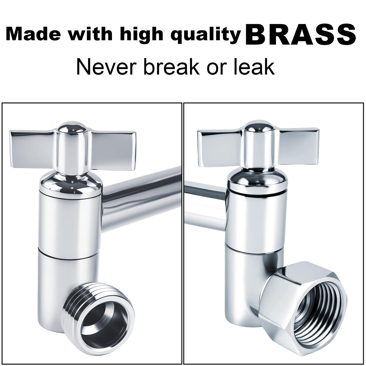 RLKDKJ 9-inch Shower Extension Arm