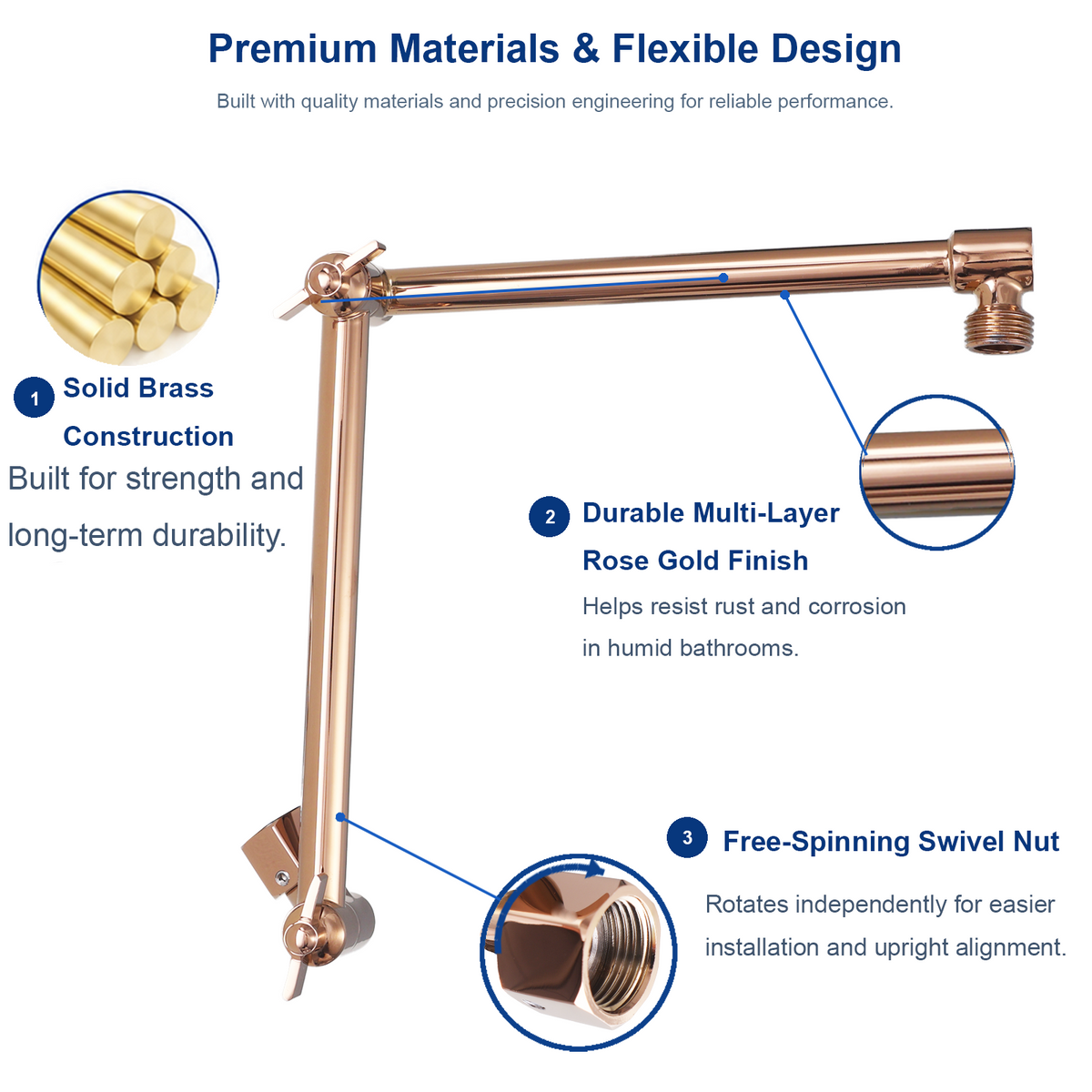 16-inch Rose Gold materials